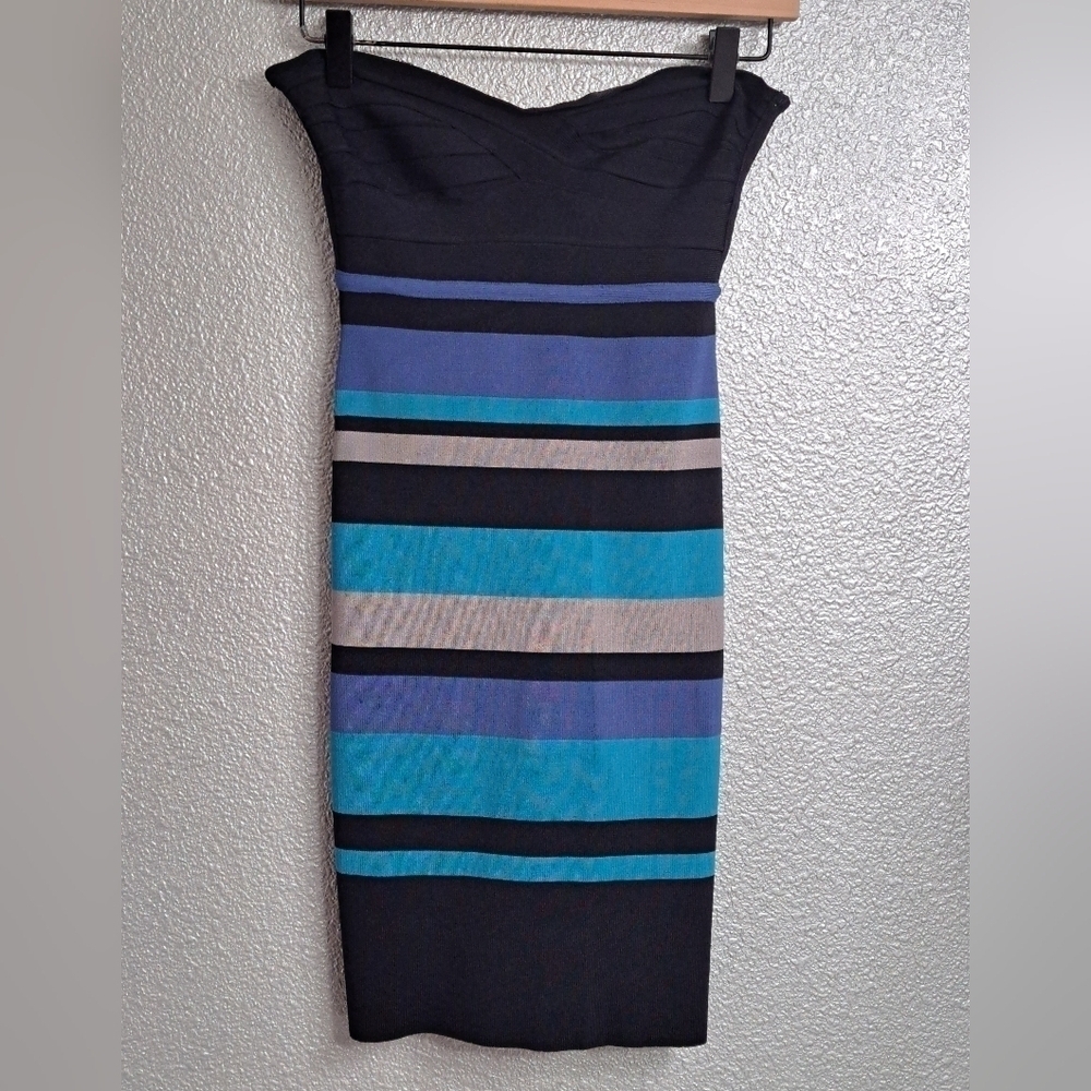 La Cite Bandage Mini Dress Size S
